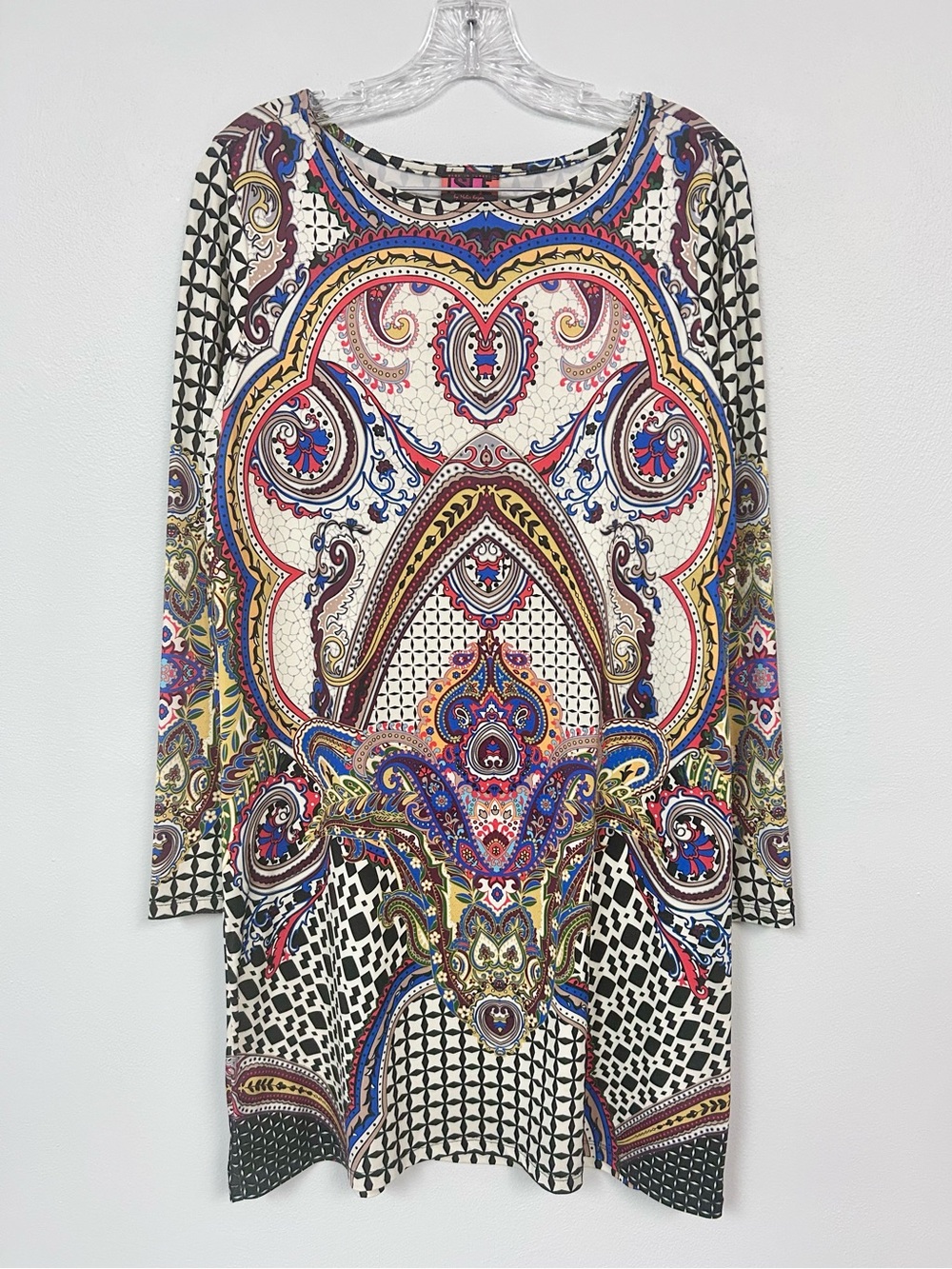 ISLE BY MELIS KOZAN 💮 Kaleidoscope Sheath Dress - Size L